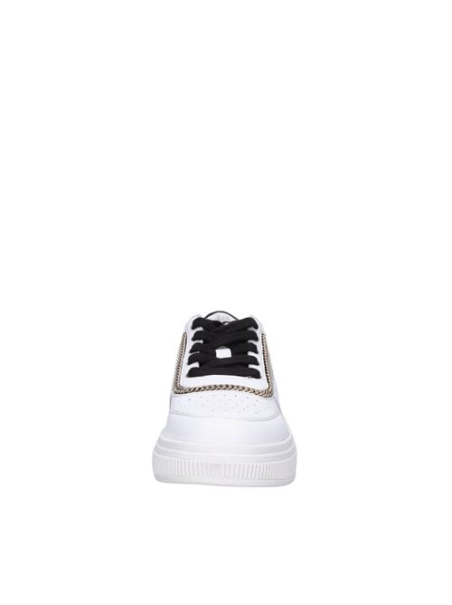 Sneakers in pelle EMANUELLE VEE | 432P-800-11-P003BIANCO-NERO